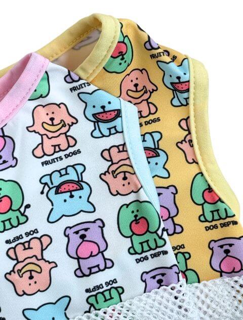 FRUITS DOGS ポケットノースリーブ 犬服ブランドのドッグデプト/DOG DEPT