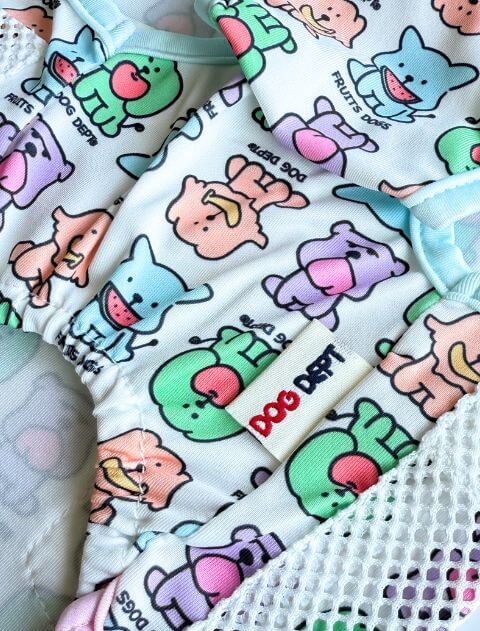 FRUITS DOGS ポケットノースリーブ 犬服ブランドのドッグデプト/DOG DEPT