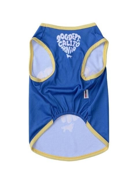 濡らして着るハートモチーフノースリーブ犬服ブランドのドッグデプト/DOG DEPT