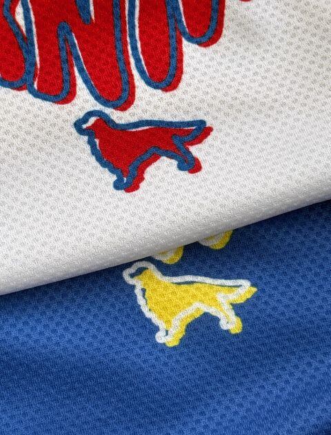 濡らして着るハートモチーフノースリーブ犬服ブランドのドッグデプト/DOG DEPT