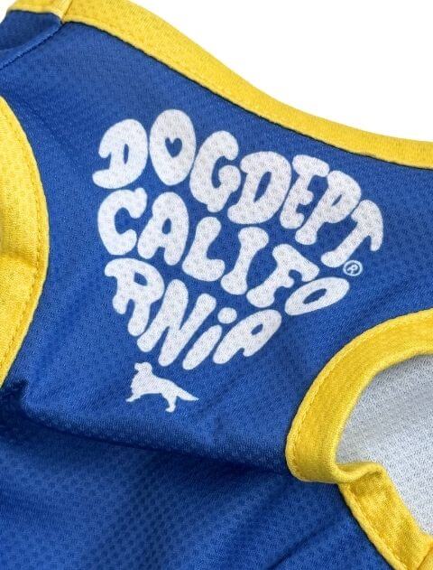 濡らして着るハートモチーフノースリーブ犬服ブランドのドッグデプト/DOG DEPT