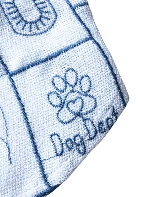 エンブロイダリー刺繍フリルノースリーブ      犬服ブランドのドッグデプト/DOG DEPT