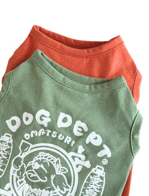 DOGDEPT OMATSURI ノースリーブ 犬服ブランドのドッグデプト/DOG DEPT