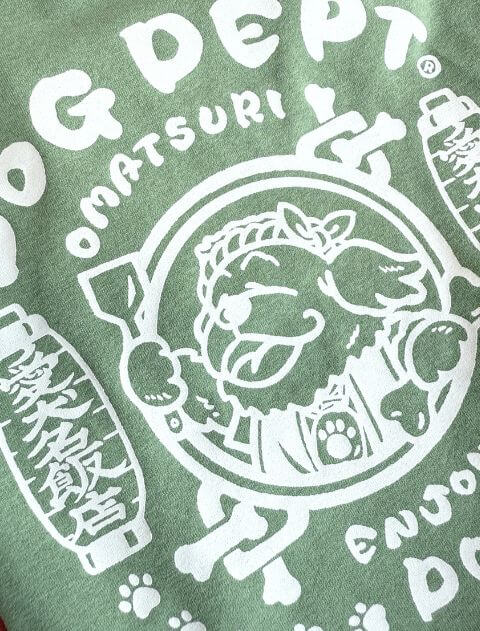 DOGDEPT OMATSURI ノースリーブ 犬服ブランドのドッグデプト/DOG DEPT