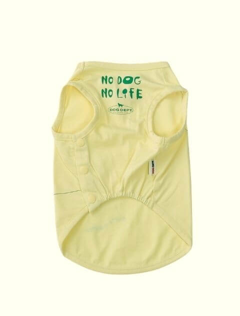no dog no life ノースリーブ 犬服ブランドのドッグデプト/DOG DEPT