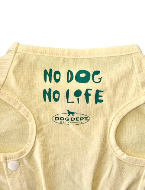 no dog no life ノースリーブ 犬服ブランドのドッグデプト/DOG DEPT