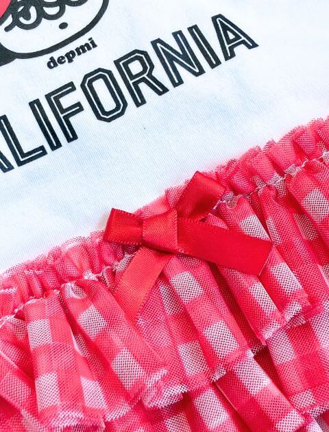 DEPMI フリルワンピ犬服ブランドのドッグデプト/DOG DEPT