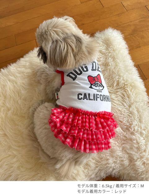 DEPMI フリルワンピ犬服ブランドのドッグデプト/DOG DEPT