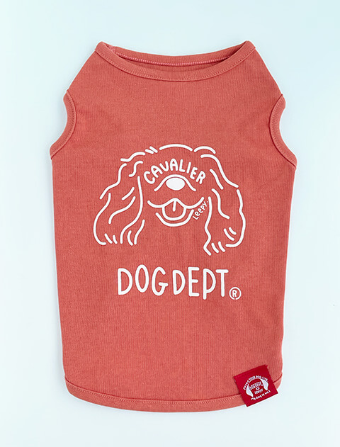 My Dog is No.1 　キャバリアノースリーブ犬服ブランドのドッグデプト/DOG DEPT