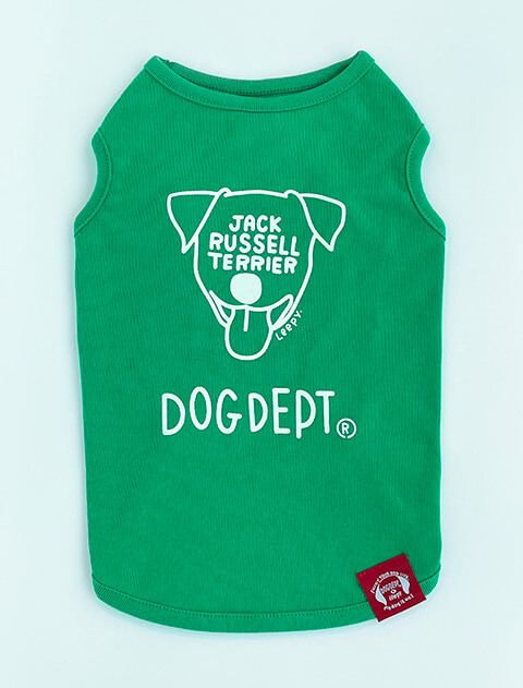 My Dog is No.1 　ジャックラッセルノースリーブ犬服ブランドのドッグデプト/DOG DEPT