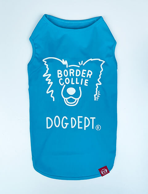 My Dog is No.1 　ボーダーコリーノースリーブ犬服ブランドのドッグデプト/DOG DEPT
