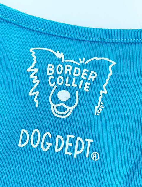 My Dog is No.1 　ボーダーコリーノースリーブ犬服ブランドのドッグデプト/DOG DEPT