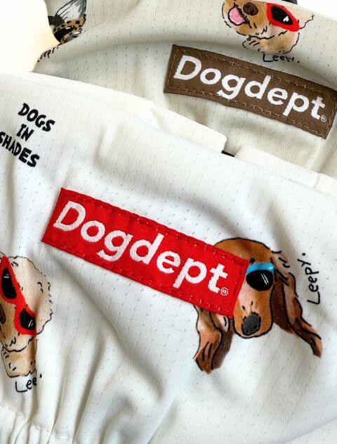 DOGS IN SHADES　クールネック ブランドのドッグデプト/DOG DEPT