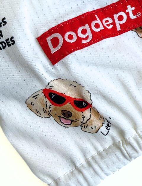 DOGS IN SHADES　クールネック ブランドのドッグデプト/DOG DEPT
