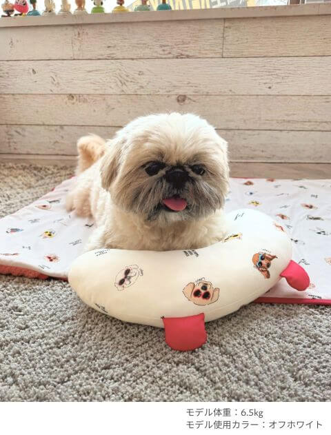 DOGS IN SHADES　顎のせ枕  ブランドのドッグデプト/DOG DEPT