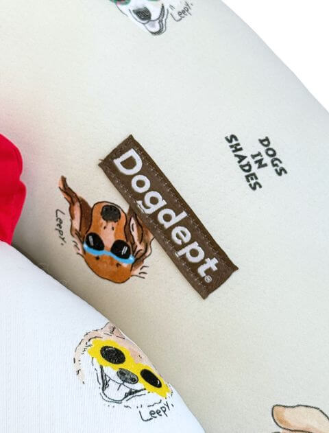 DOGS IN SHADES　顎のせ枕  ブランドのドッグデプト/DOG DEPT