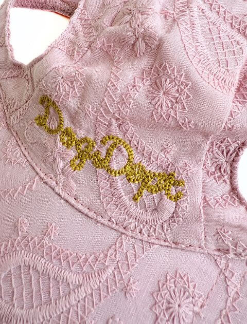 エンブロイダリー　ドッグキャップ ブランドのドッグデプト/DOG DEPT