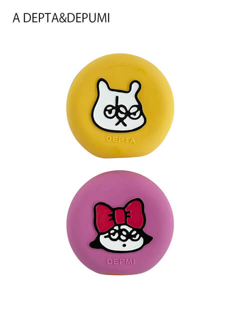 Flat Circle ラテックスTOY　2個セット ブランドのドッグデプト/DOG DEPT