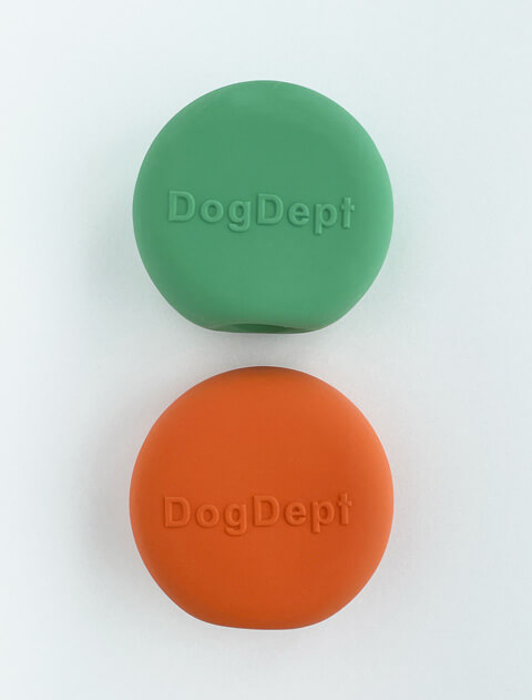 Flat Circle ラテックスTOY　2個セット ブランドのドッグデプト/DOG DEPT