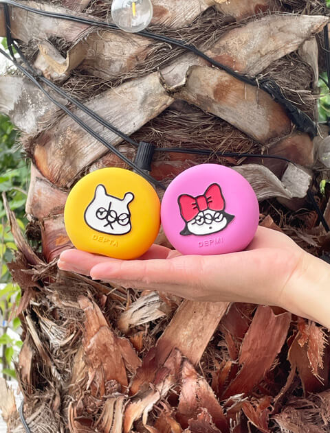 Flat Circle ラテックスTOY　2個セット ブランドのドッグデプト/DOG DEPT