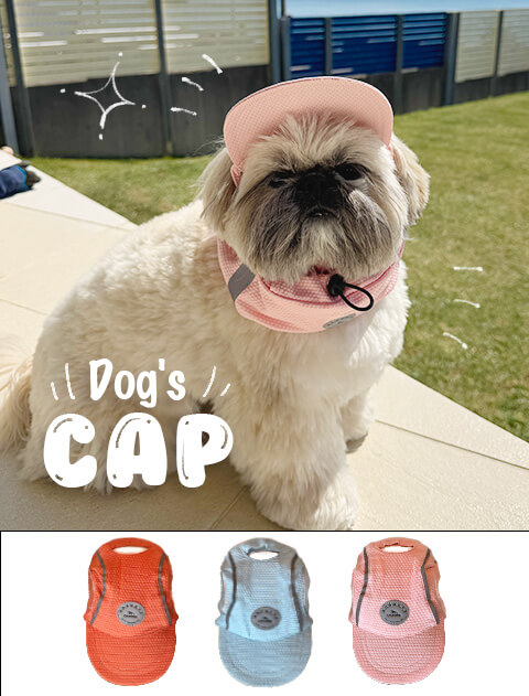 【DOG GOODS】リフレクタークールドッグキャップ(UVカット加工）