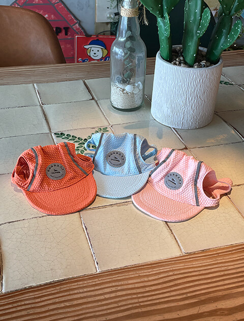 リフレクタークールドッグキャップ(UVカット加工） ブランドのドッグデプト/DOG DEPT