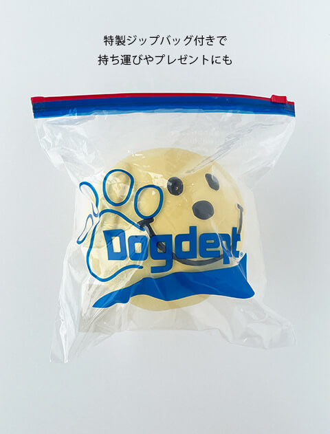 スマイルドッグラテックストイ 特大 ブランドのドッグデプト/DOG DEPT