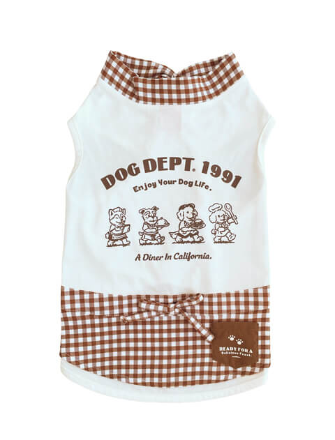 DOGDEPT ダイナーユニフォーム 犬服ブランドのドッグデプト/DOG DEPT