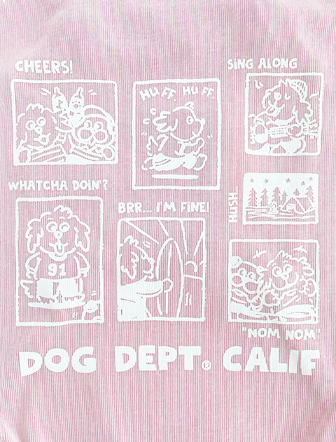 コミックノースリーブ 犬服ブランドのドッグデプト/DOG DEPT