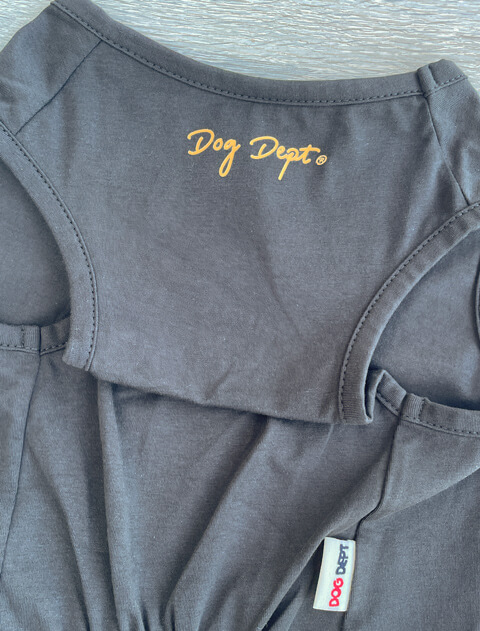 フォトプリントノースリーブ 犬服ブランドのドッグデプト/DOG DEPT