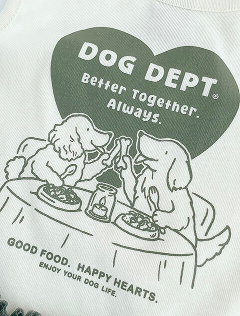 HAPPY HAERTSワンピース      犬服ブランドのドッグデプト/DOG DEPT