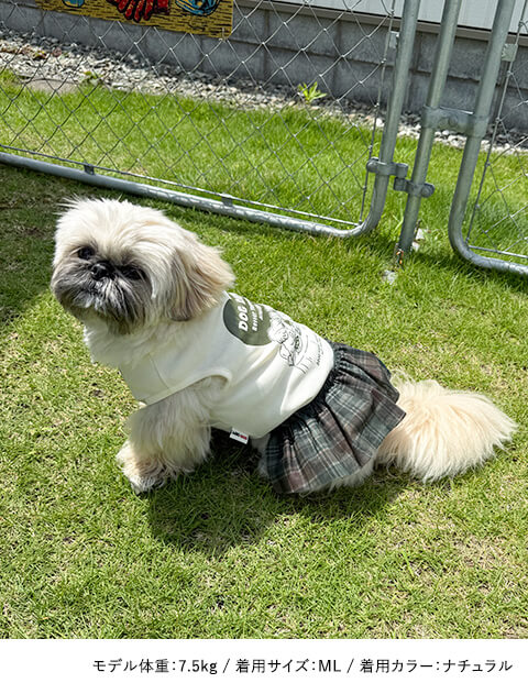 HAPPY HAERTSワンピース      犬服ブランドのドッグデプト/DOG DEPT