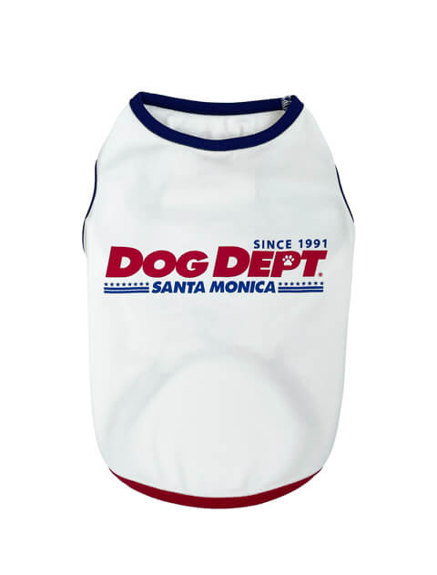 DOG DEPT USA LOGO　ノースリーブ      犬服ブランドのドッグデプト/DOG DEPT