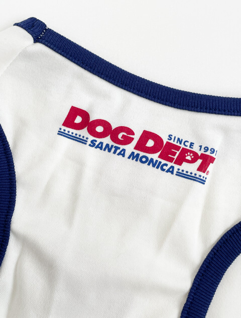 DOG DEPT USA LOGO　ノースリーブ      犬服ブランドのドッグデプト/DOG DEPT