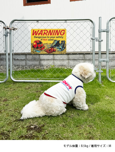 DOG DEPT USA LOGO　ノースリーブ      犬服ブランドのドッグデプト/DOG DEPT