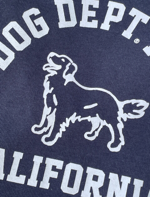カレッジ Tシャツ      犬服ブランドのドッグデプト/DOG DEPT