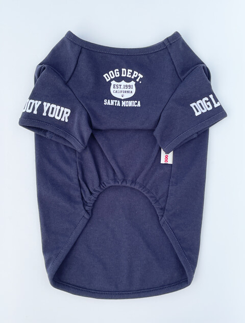 カレッジ Tシャツ      犬服ブランドのドッグデプト/DOG DEPT