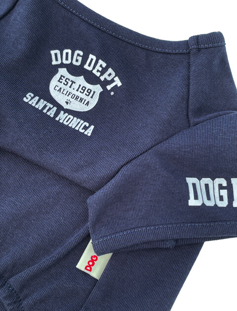 カレッジ Tシャツ      犬服ブランドのドッグデプト/DOG DEPT
