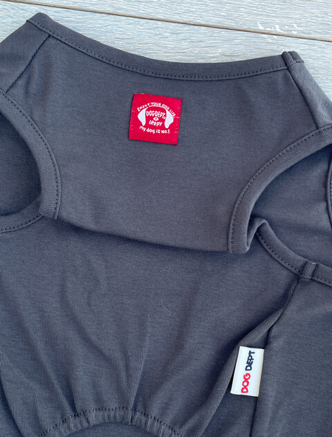 My dog is No.1 ロゴ　ノースリーブ      犬服ブランドのドッグデプト/DOG DEPT