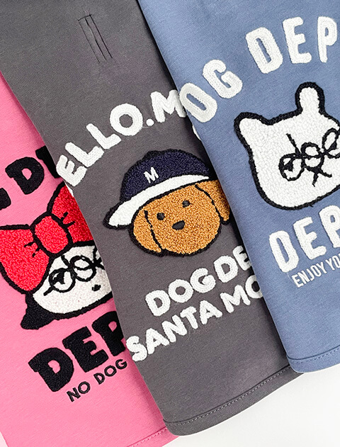 ダンボール カットシャツ 犬服ブランドのドッグデプト/DOG DEPT