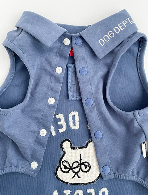 ダンボール カットシャツ 犬服ブランドのドッグデプト/DOG DEPT
