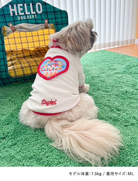 Sweet Birthday Heart  T      犬服ブランドのドッグデプト/DOG DEPT