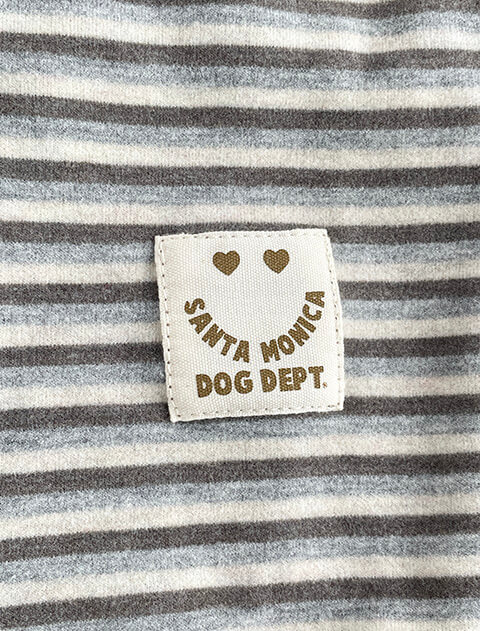 D warm ボーダーロンパース犬服ブランドのドッグデプト/DOG DEPT