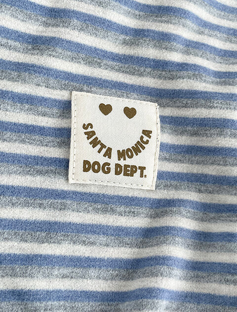D warm ボーダーロンパース犬服ブランドのドッグデプト/DOG DEPT