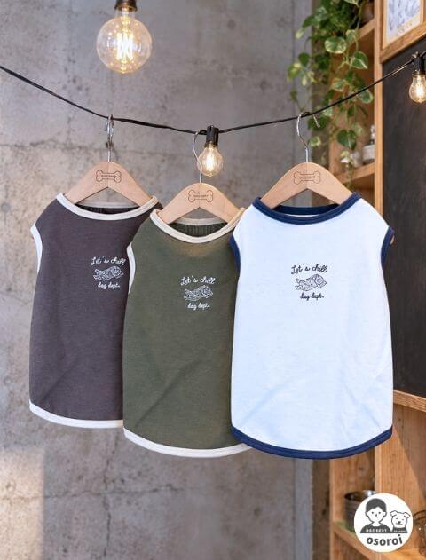 【DOG WEAR】CHILLクレリックノースリーブ