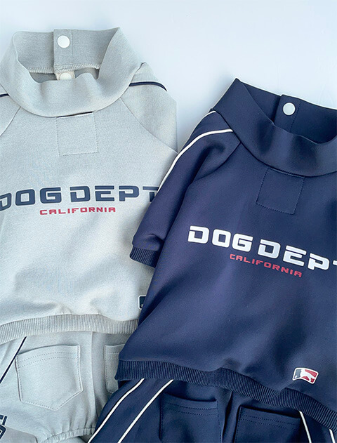 コードパイピングセットアップ      犬服ブランドのドッグデプト/DOG DEPT