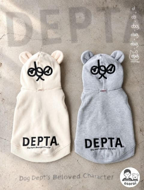 【DOG WEAR】DEPTA　TRANSFORM HOODIE