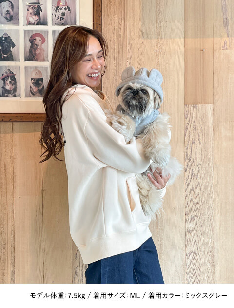 DEPTA TRANSFORM HOODIE 犬服ブランドのドッグデプト/DOG DEPT