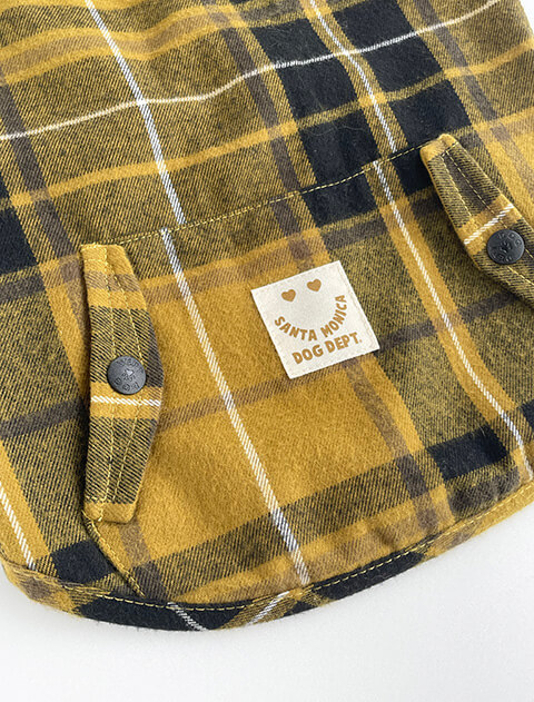 チェックパーカー&ワンピース 犬服ブランドのドッグデプト/DOG DEPT