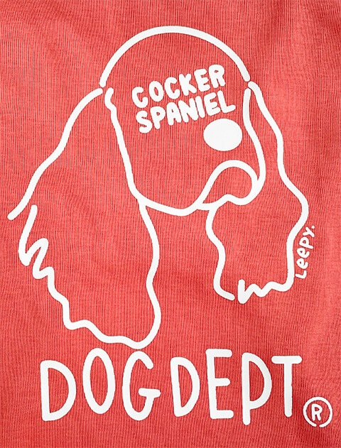 My dog is No.1　コッカースパニエルノースリーブ犬服ブランドのドッグデプト/DOG DEPT